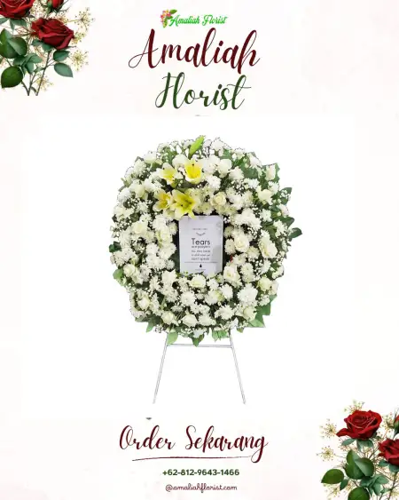 Krans Bunga Duka Kebonduren